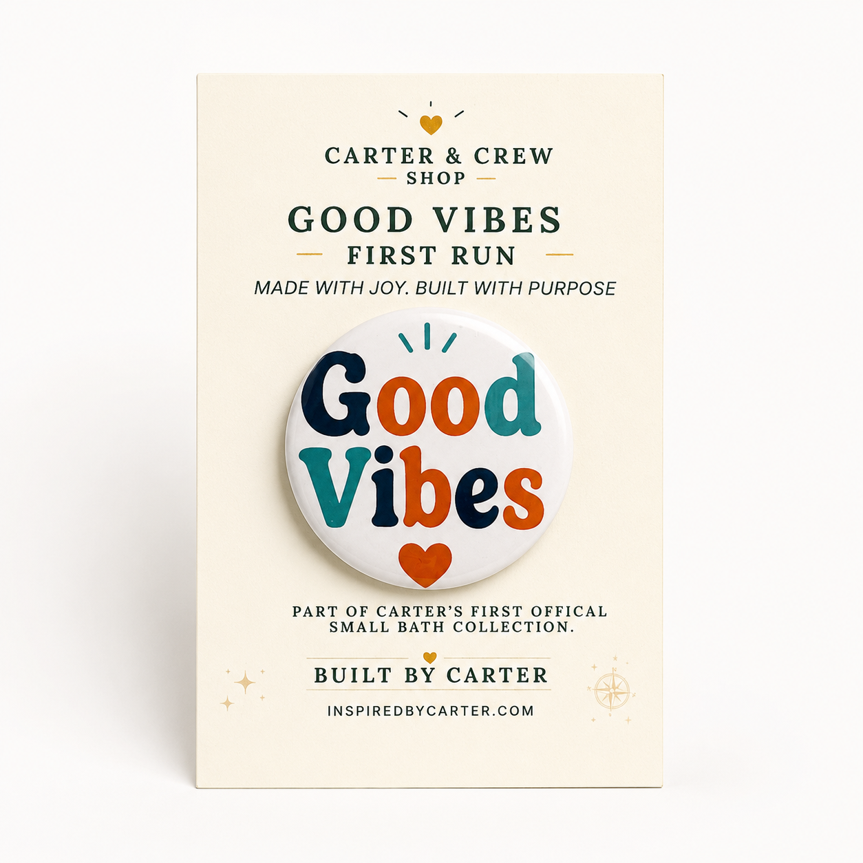 Good Vibes design from the Good Vibes First Run collection.