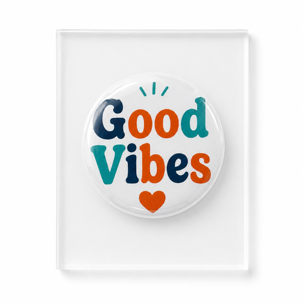 Happy Flower Magnet Set of 4 – Good Vibes First Run - Image 3