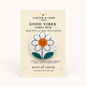 Happy Flower design from the Good Vibes First Run collection.
