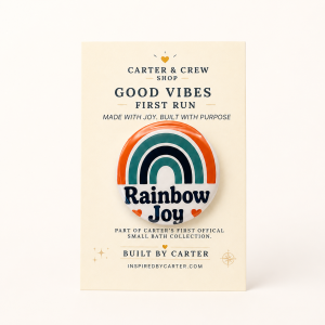 Rainbow Joy design from the Good Vibes First Run collection.